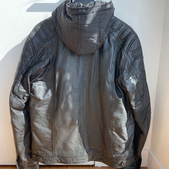 Black Leather Jacket - Picture 2 of 3